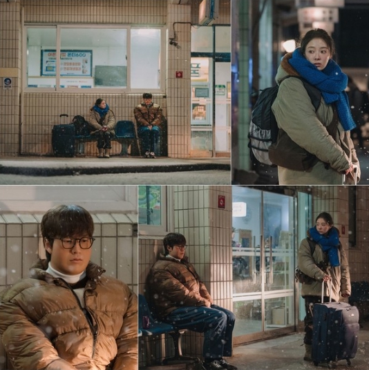 ‘모텔 캘리포니아’ 이세영-나인우, 스무 살 새해 첫날 시린 이별!