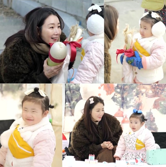 ‘슈돌’ 장지우, 최지우 심쿵하게 하는 센스! “이모는 뭐 먹고 예뻐졌어요?”